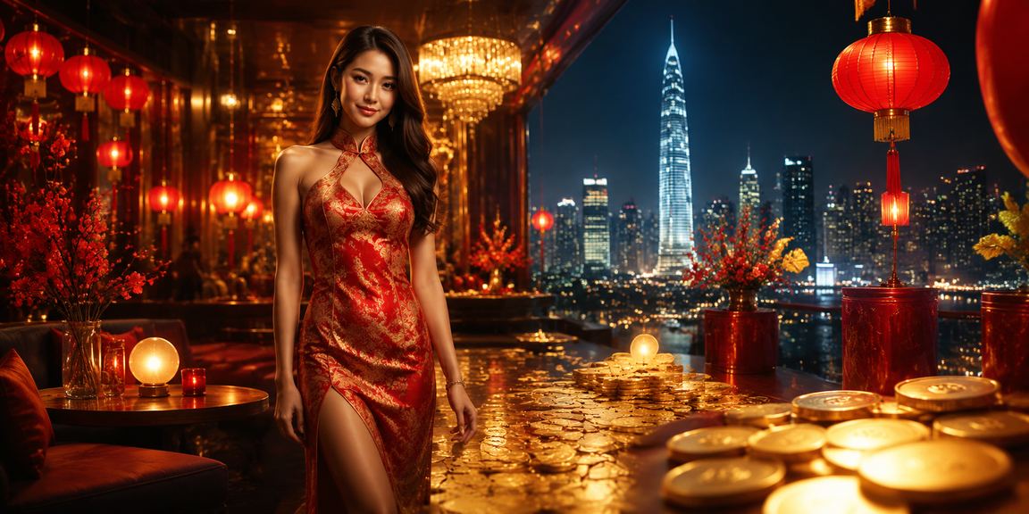 Suasana permainan meja kasino gaya Melayu di Kuala Lumpur dengan pemain aktif di meja baccarat